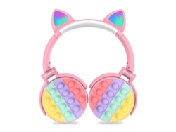 Auriculares Bluetooth Yuexinghui CT 950 EOOCOO, orejas de gato, graves potentes