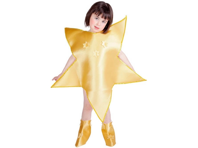Disfraz Unisex DISFRAZZES Estrella De Navidad (Talla: 5 a 7 años)