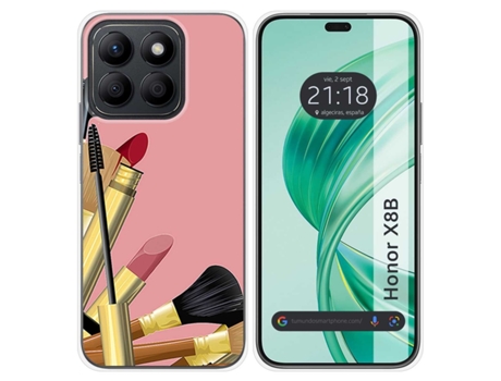 Funda Diseño Brochas para Honor X8B TUMUNDOSMARTPHONE Silicona Multicolor