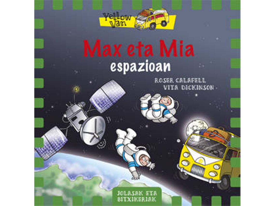Libro Max Eta Mia Espazioan de Vita Dickinson (Euskera)