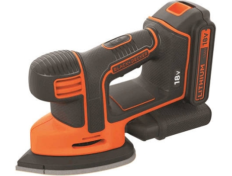 Lijadora BLACK DECKER De talle Mouse (1v Black De cker)