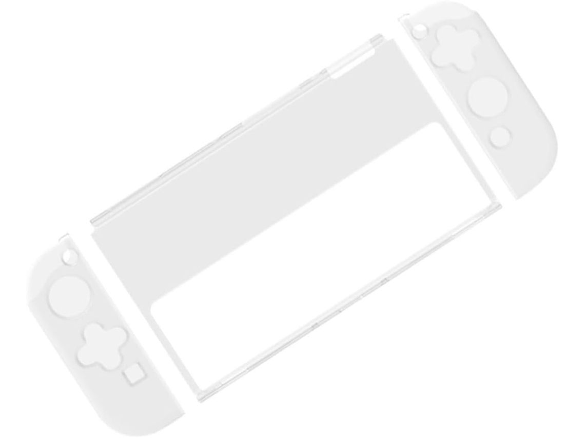 1 Juego Fundas Protectoras Transparentes Tpu Mandos Consola Oled Switch Resistentes Arañazos Golpes
