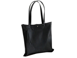 Bolso retro de piel sintética, bolso de mano plisado vintage, bolso de hombro ligero, Lalamoli negro