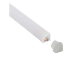 Perfil Plástico Rod Ip68 Para Tiras Led Metro LEDBOX