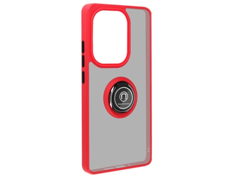 Funda Carcasa Xiami Note Anillo para Xiaomi Poco M6 Pro 4G AVIZAR Rojo