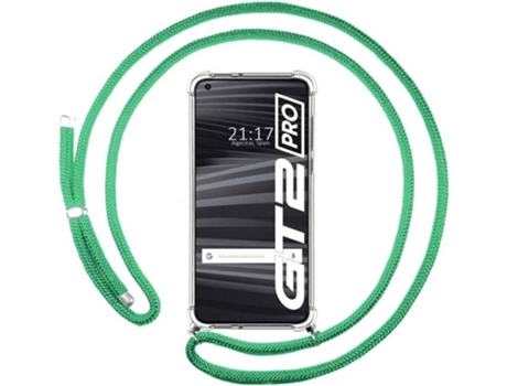 Carcasa para Realme GT 2 Pro 5G TUMUNDOSMARTPHONE Colgante Verde