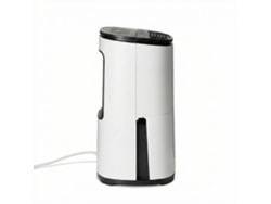 Deshumidificador MEACO Arete One 6L con compresor silencioso, purificador de aire 32 dB, control de humedad inteligente, color negro carbón.