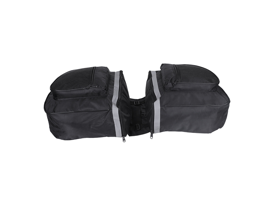 Bolsa Trasera Impermeable De 25 Litros Para Bicicleta Con Franjas Reflectantes Para Portaequipajes De Bicicleta De Montaña