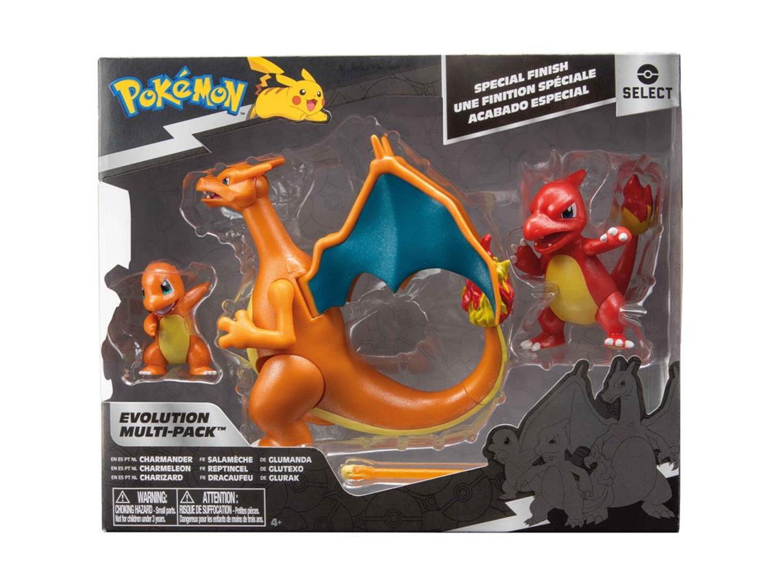 Multipack Evolution 3 figuras Pokémon seleccionadas