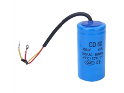 Condensador Cd60 De 350 Μf Y 250 V Ca Para Arranque Y Funcionamiento De Motores Con Diseño A Prueba De Explosiones.