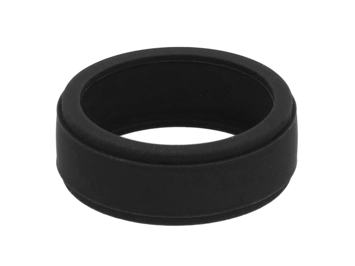 Funda De Silicona Suave Y Elástica Para Anillo Inteligente, Resistente A Los Arañazos, Para Hombres Y Mujeres, Color Negro, Tallas 11, 12 Y 13.