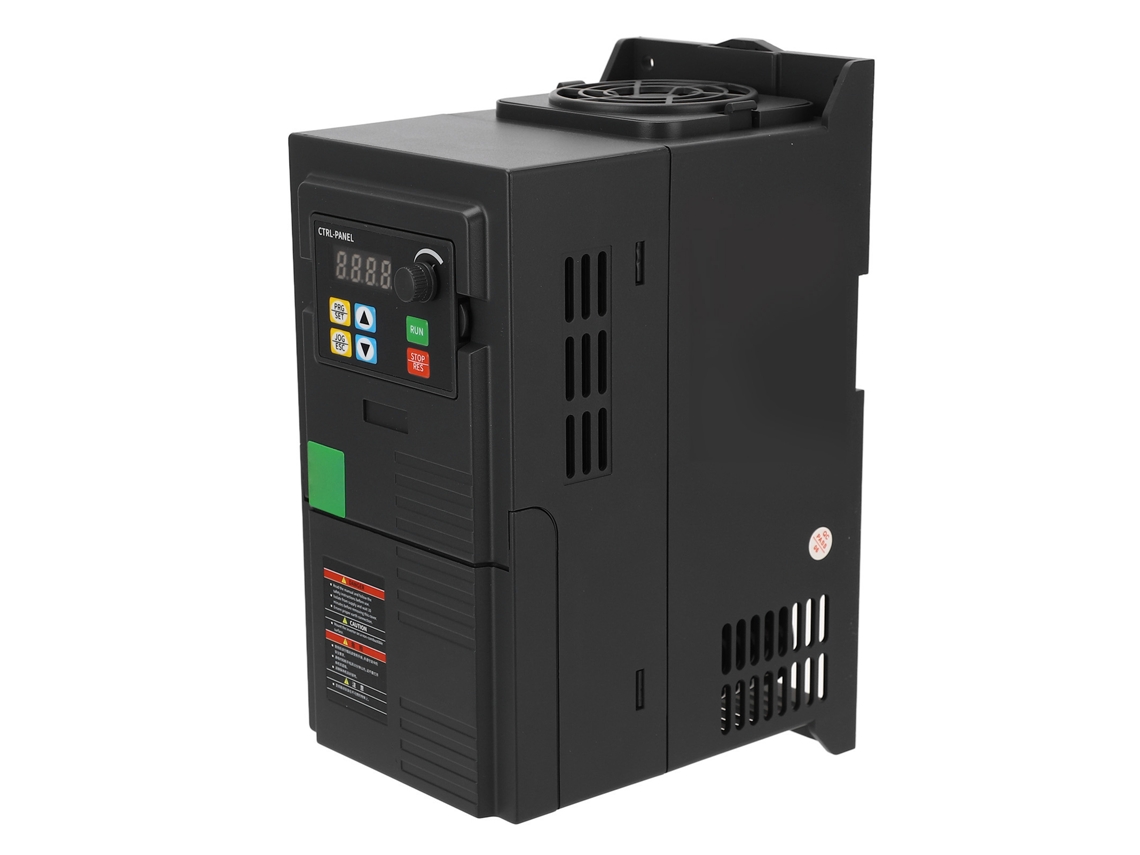 Inversor de frecuencia de 4 kW, entrada monofásica de 200/240 V, salida trifásica.