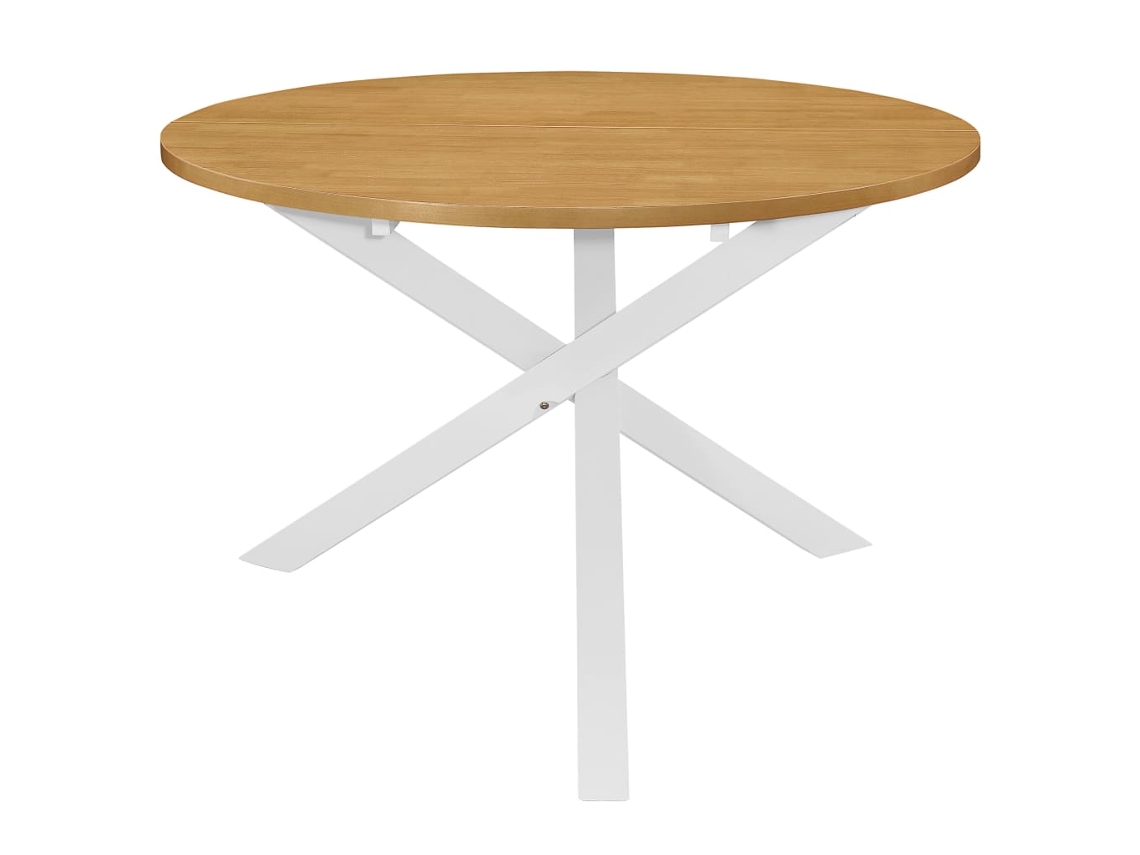 Maison Exclusive - Juego De Muebles De Comedor 5 Piezas Mdf Blanco