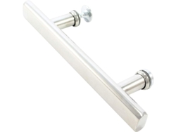 Manija de puerta de ducha de acero inoxidable, 140 mm, espacio entre orificios de 14 cm Jortmrd