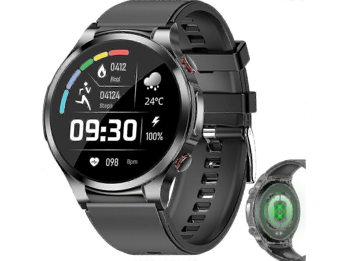 Reloj inteligente con monitor de azúcar en sangre no invasivo, monitorización de frecuencia cardíaca y temperatura corporal Ly Ebike