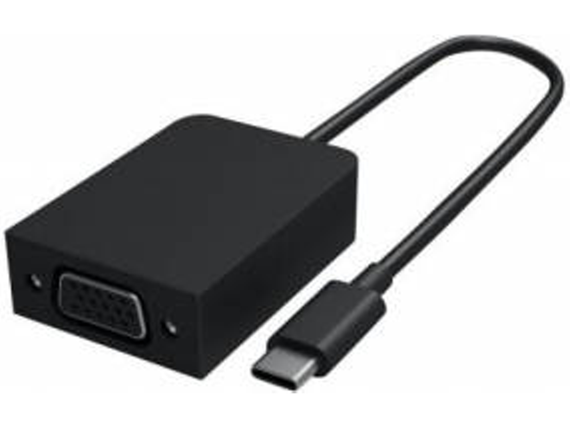 Cable de Vídeo MICROSOFT (USB-C - VGA - Negro)