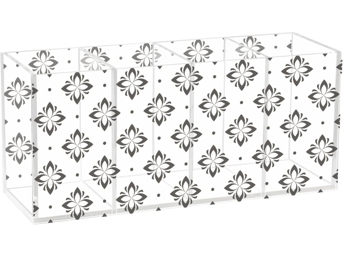 Besportble Portalápices De Acrílico Resistente Y Alta Calidad Maquillaje Cejas 20 X 6,3 9 Cm