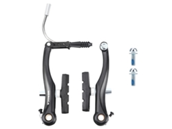 Juego De Frenos V-brake Para Bicicletas De Montaña, Plegables Y De Turismo, Aluminio, Acero Inoxidable, 110 Mm