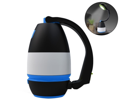 LED Camping Lantern, Outdoor Waterproof Rechargeable Sportlight Flashlight, Portable Searchlight for Camping Hunting Fishing Hiking Emergency,