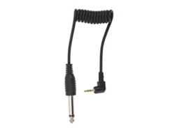 Cable 2.5mm A 6.35mm Macho Mono Para Cámara, Sincronización Universal, Conector Flash