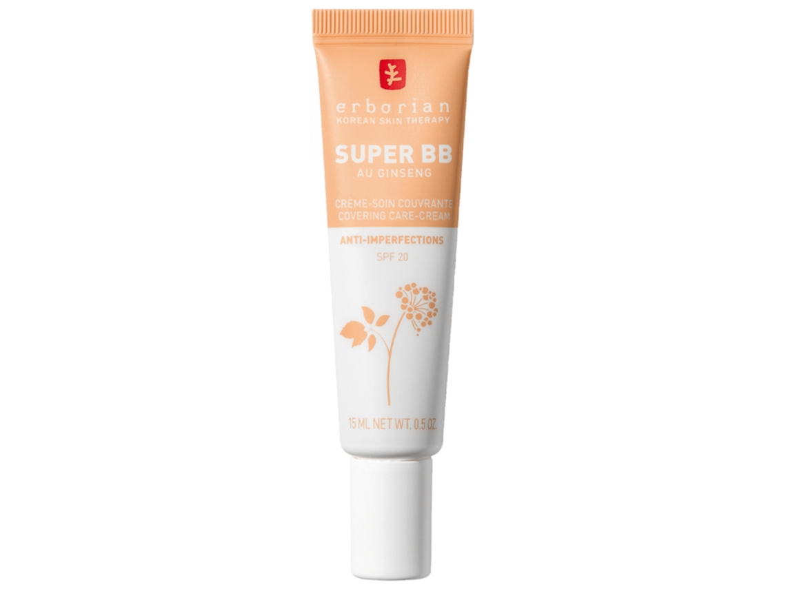 Super Bb Con Ginseng 15 Ml Tinte : Dorado ERBORIAN