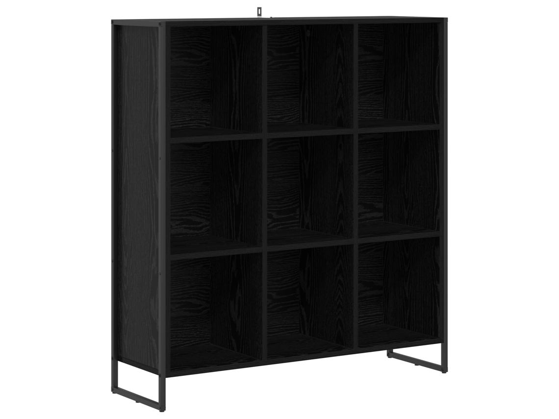 Maison Exclusive - Estantería Para Libros Roble Negro 99,5 X 30 X 108,5 Cm