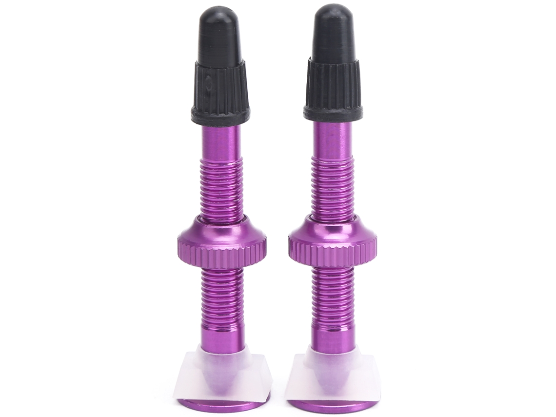 1 Par De Neumáticos Tubeless Para Bicicleta De Montaña Con Válvula Presta Extendida De 52 Mm