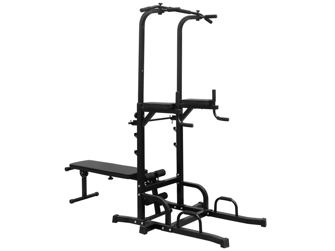 Barra Multifuncional Fija Power Tower Con Altura Ajustable.