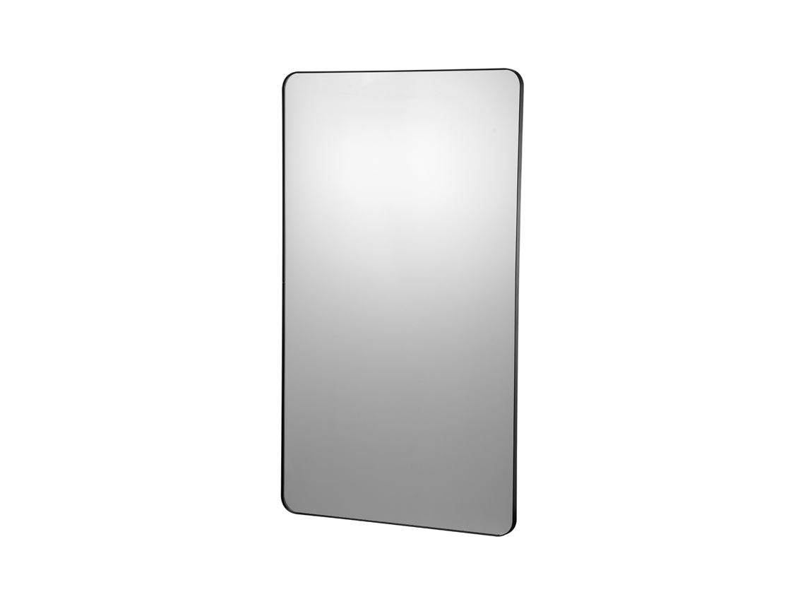 Espejo de pared cuadrado Succebuy de 30 x 48 pulgadas con marco de aleación de aluminio