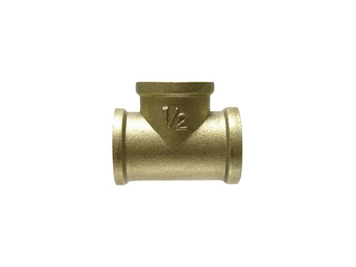 Té De Latón Hhh 3/8 38600 Cis