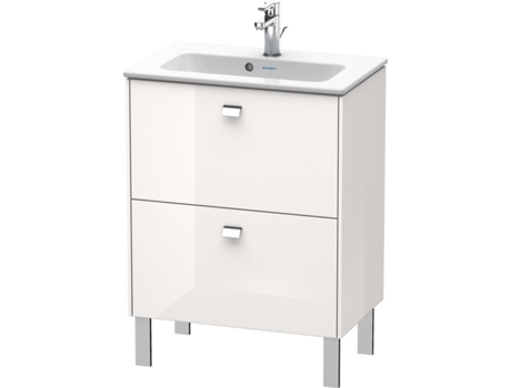 Mueble bajo encimera DURAVIT Brioso Compact 62,0 x 38,9 cm 2 extraíbles incl. hueco para sifón y delantal para lavabo ME by Starck 234263