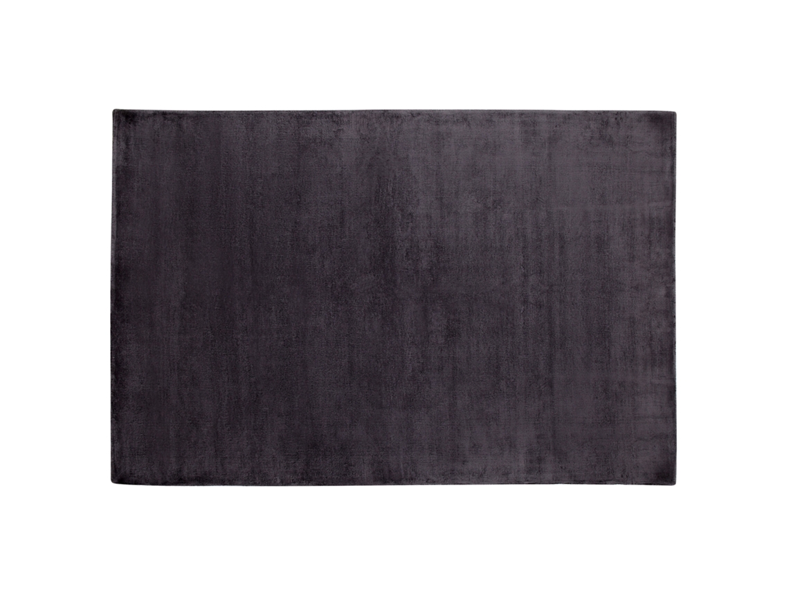Alfombra de pelo corto BELIANI Gesi ii de Viscosa Gris 140x200