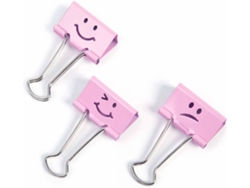 Clips RAPESCO Rosa (20 Unidades)
