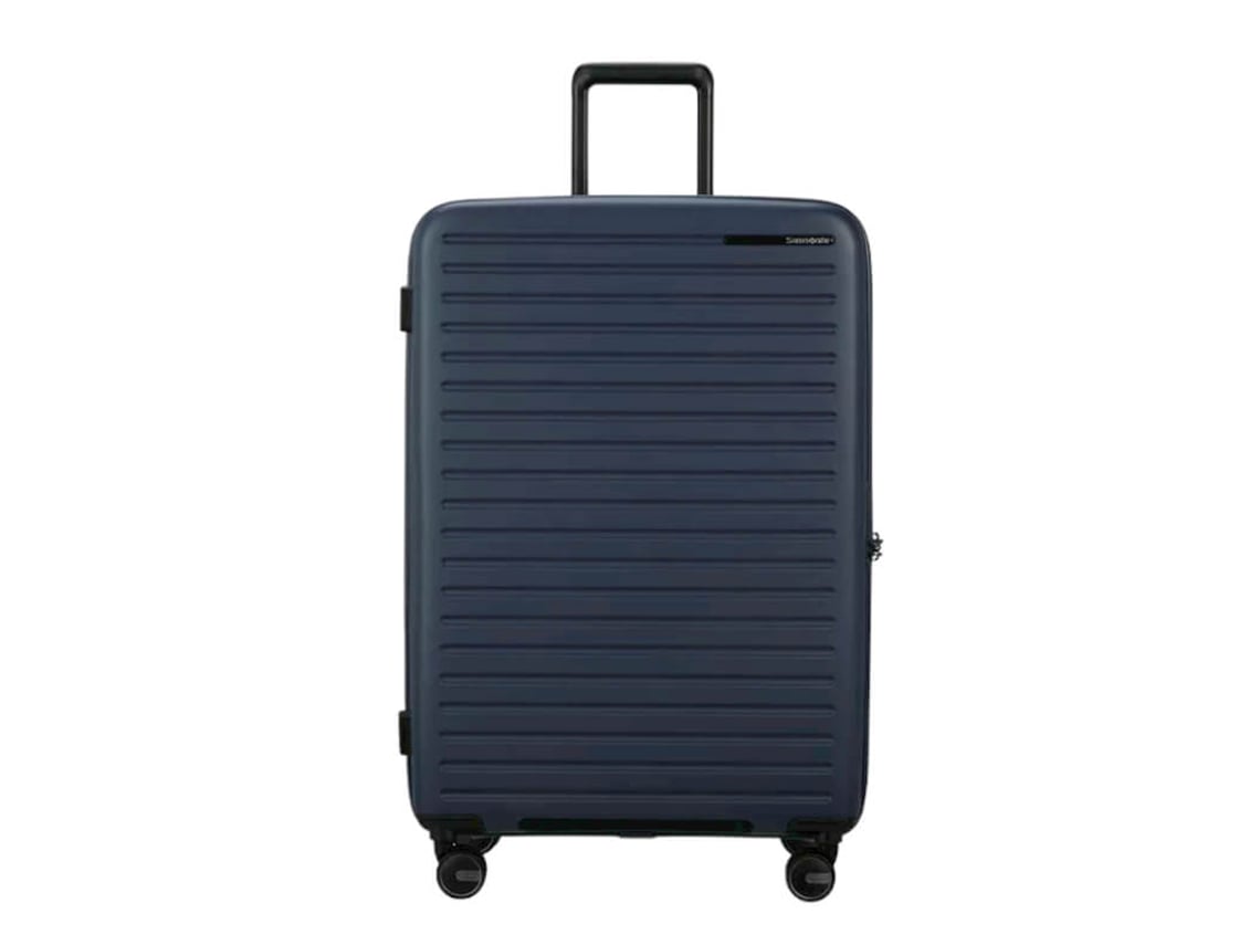 Maleta de viaje grande/carrito de 75 cm, 4 ruedas, azul, Samsonite