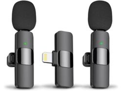 Micrófono Inalámbrico Para Iphone Ipad Micrófono De Solapa Para Grabación De Vídeo CHRUI