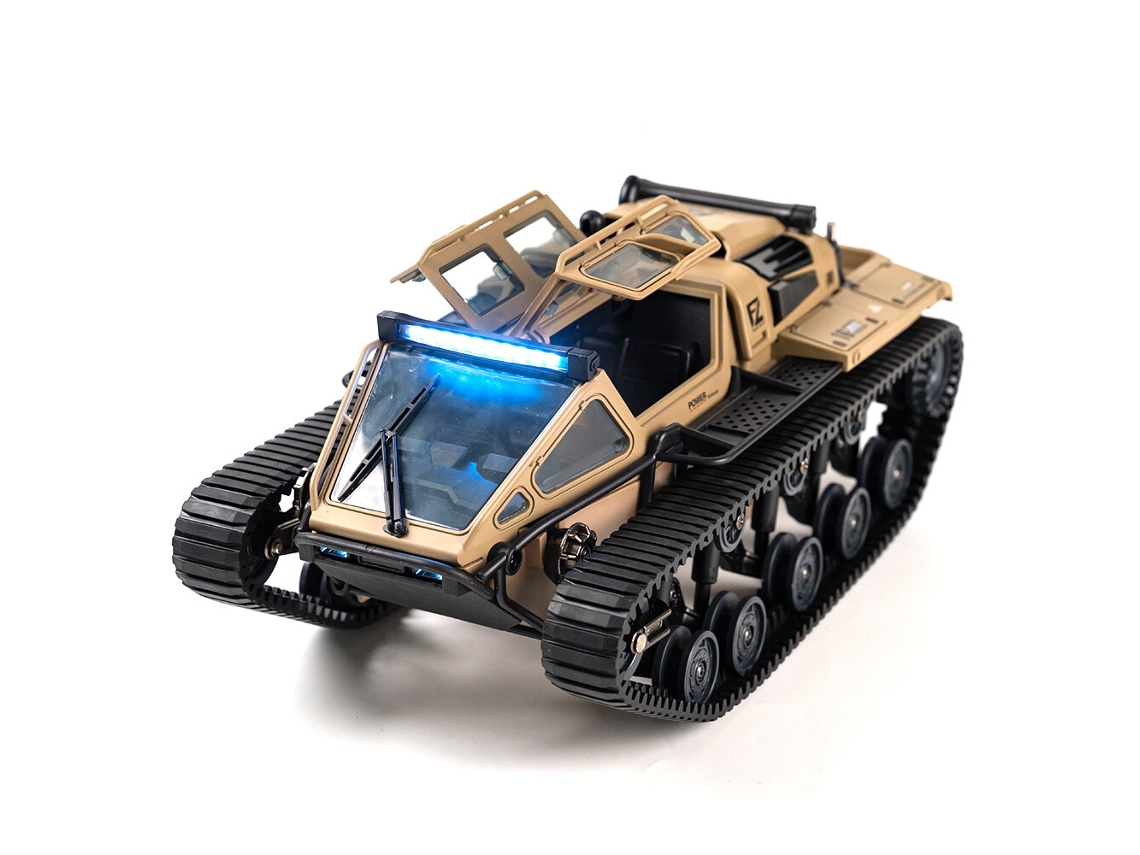 Desert Yellow Two Batteryjjrc C8812 Rtr 2.4g Tanque Drift Alta Velocidad Todoterreno Led Proporcional Rotación 360° Juguetes