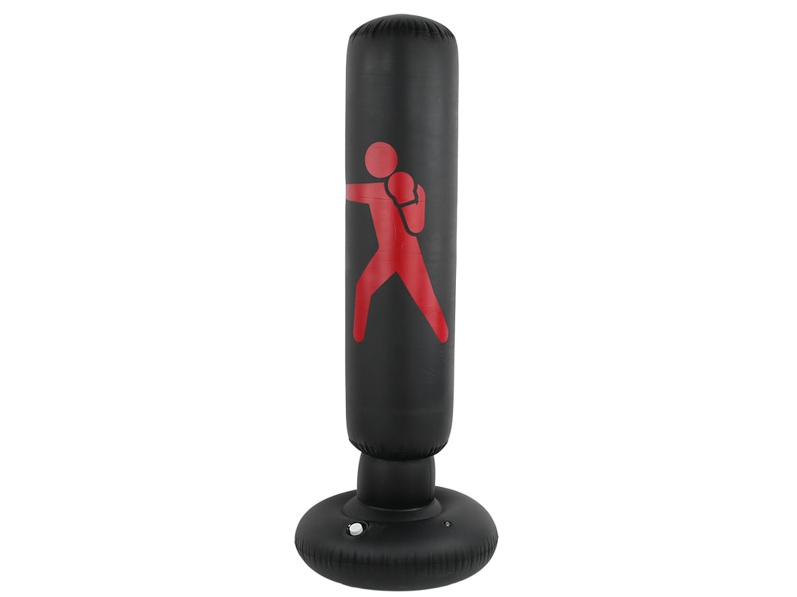 Ats-columna De Boxeo Hinchable Para Adultos, Saco De Boxeo Fitness Para Relajación, Grueso Y Negro