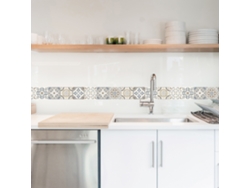 Friso Decorativo PLAGE Azulejos de Cemento Adhesivo de Estilo Borgatella 10 cm X 300 cm