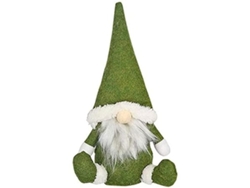 Conjunto Incluye Una Muñeca De Hada Navideña Y Un Adorno De Papá Noel Sin Rostro. Es Perfecto Para Decorar Chimeneas O Invernaderos Durante