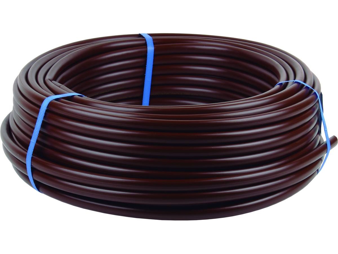 Tubo de Riego COFAN Por Goteo marron con Sin Goteros (16 mm)