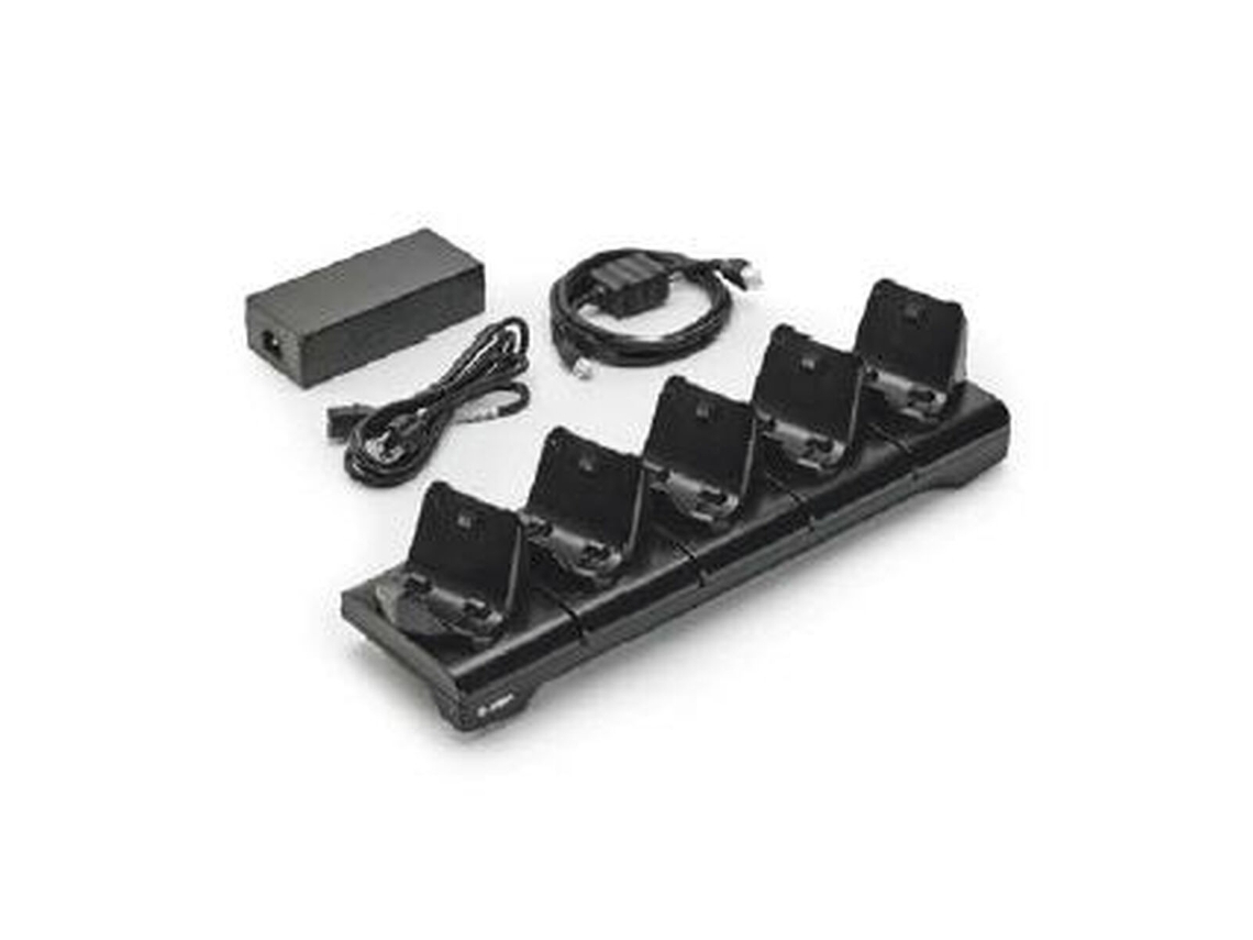 Cargador ZEBRA CRD-MPM-5SCHGEU1-01 Negro