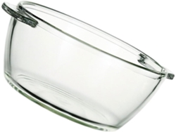 Bol De Cocina De Vidrio Transparente Para Ensaladas, Fideos Y Otros Alimentos Con