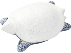Almacenamiento Forma Tortuga Cerámica Estilo Elegante Romántico Decoración Hogar Joyas Dulces Caja Tapa Azul