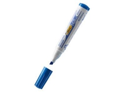 Pack 12 Rotuladores Velleda 1751 Azul Punta Biselada