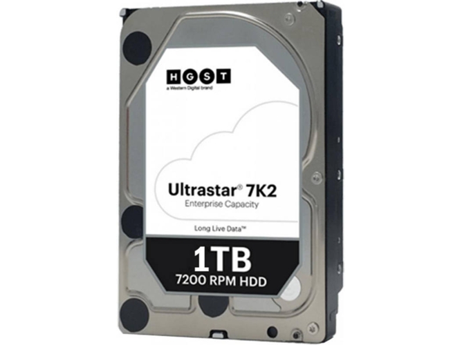 Disco HDD Interno HGST HUS722T1TALA604 (1 TB - SATA - 7200 RPM)
