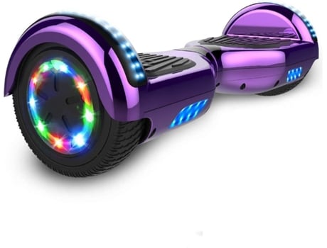 Hoverboard RCB Púrpura Con Auto-Equilibrio Bluetooth Segway (Velocidad Máx: 15 km/h)