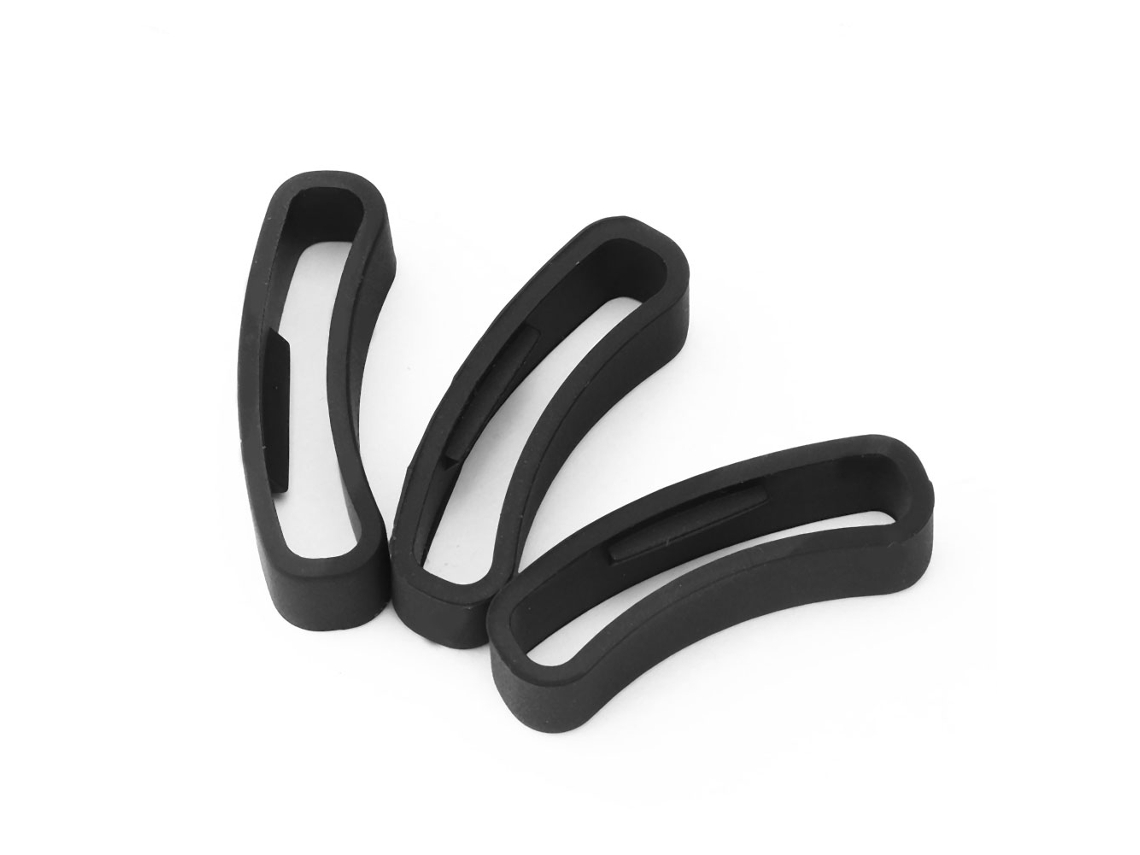 3pcs Anillos De Seguridad Para Correa De Reloj Suunto Core Mantenedores De Correa De Silicona