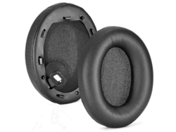 Almohadillas de repuesto para auriculares Sony WH 2000XM4, negras, 2 unidades, Yunzii (con acolchado)