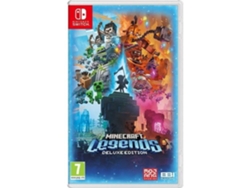 Jogo De Vídeo Minecraft Legends Edição Deluxe 6 Skins Adicionais Aventura Épica