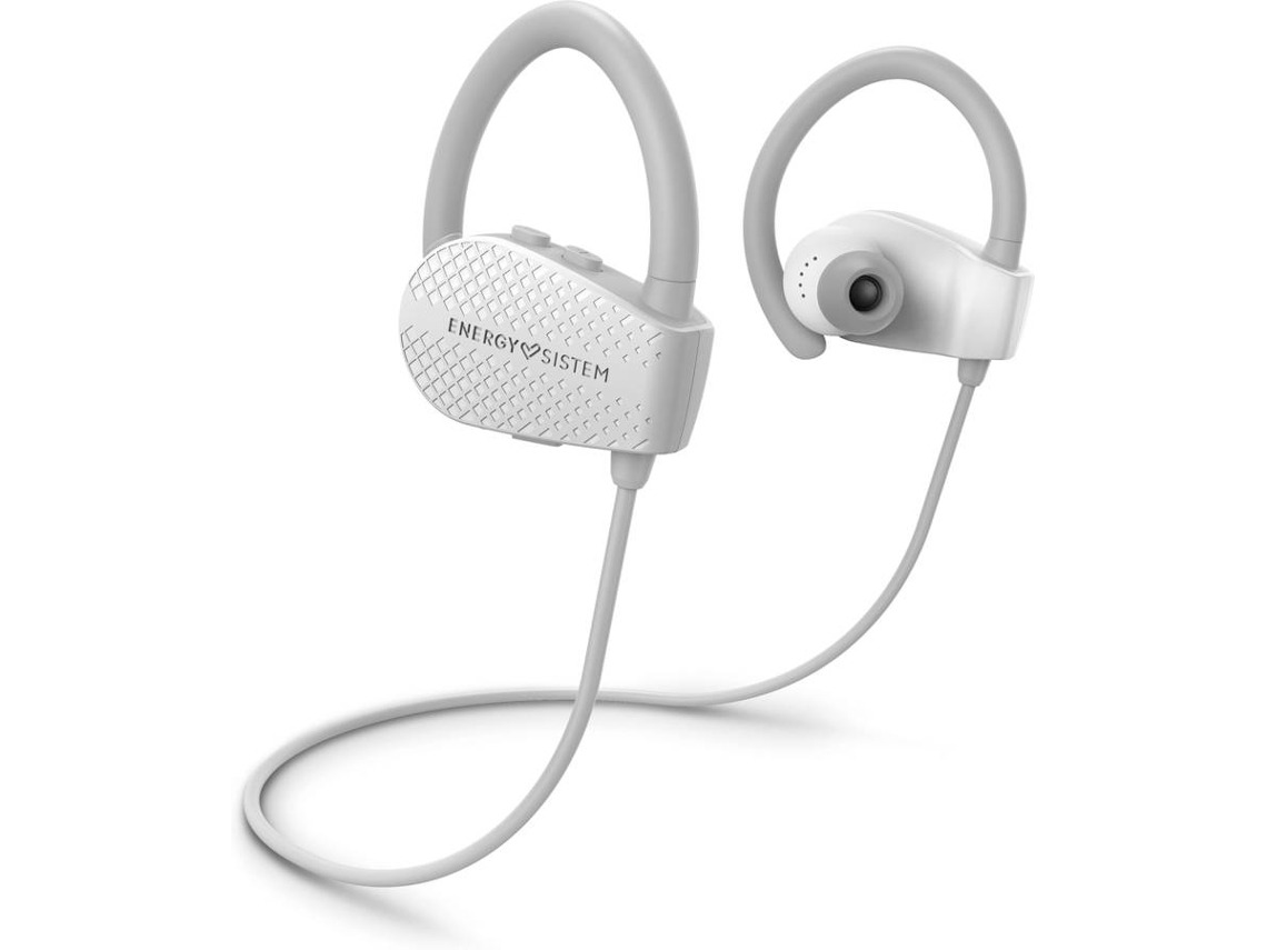 Auriculares Bluetooth ENERGY SISTEM Sport 1+ (In Ear - Micrófono - Blanco)